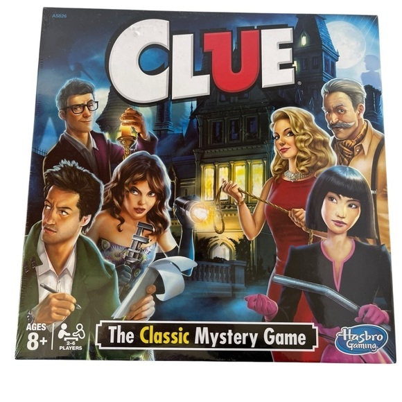 New Sealed Clue Mystery Board Game Gift - Picture 1 of 4